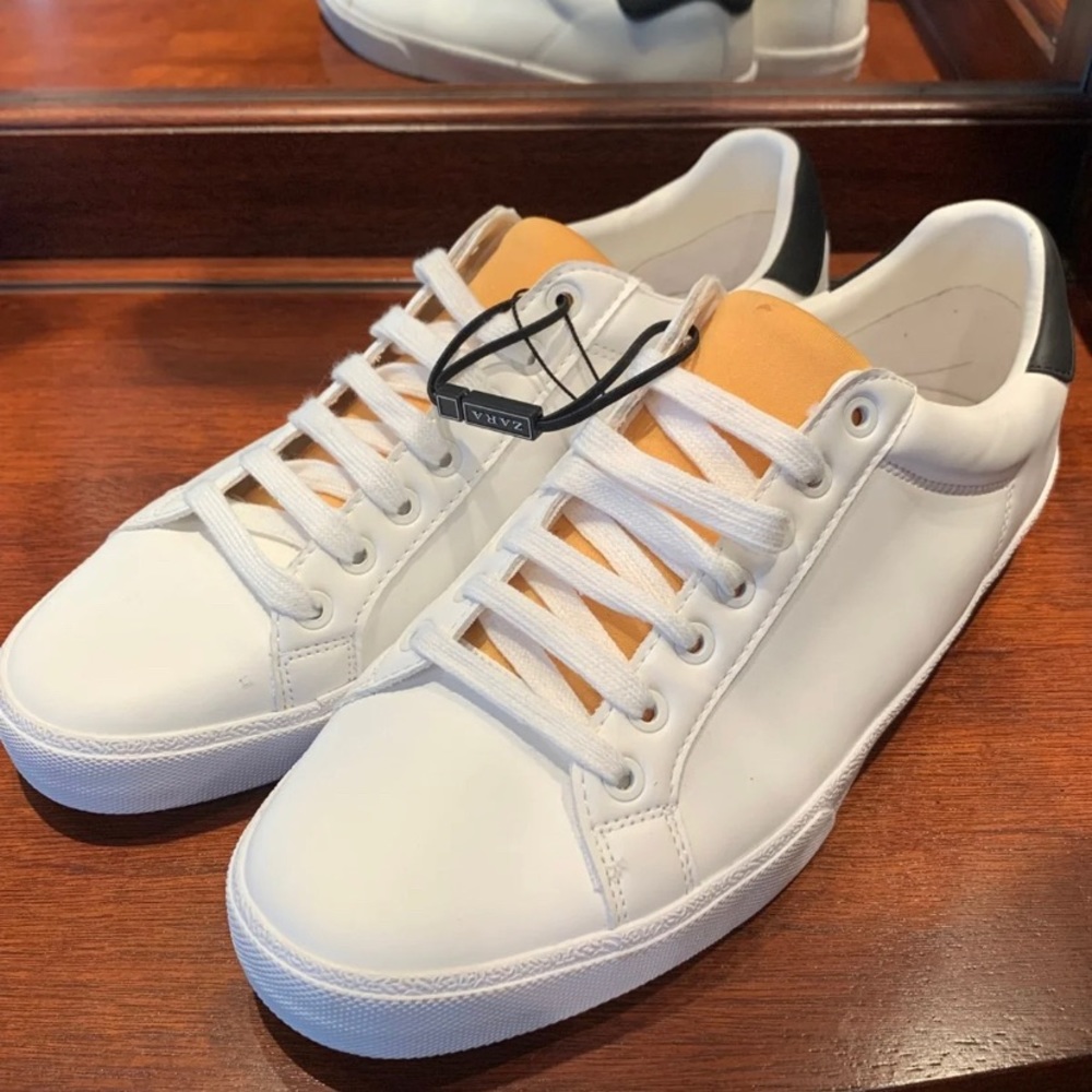 Zara White Sneakers